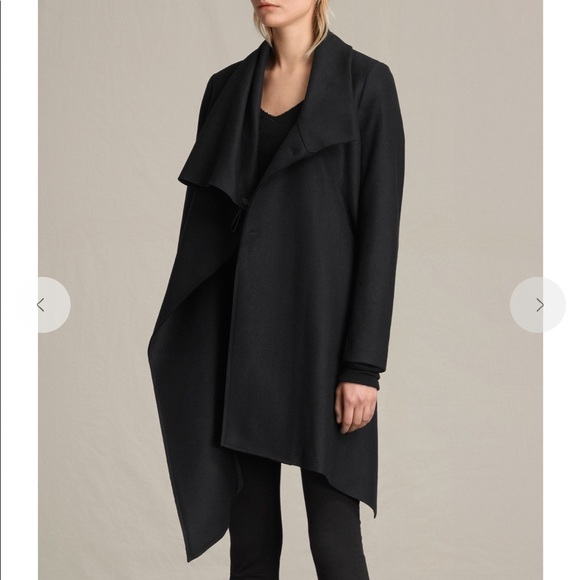 NWT All Saints Coat - Picture 2 of 8